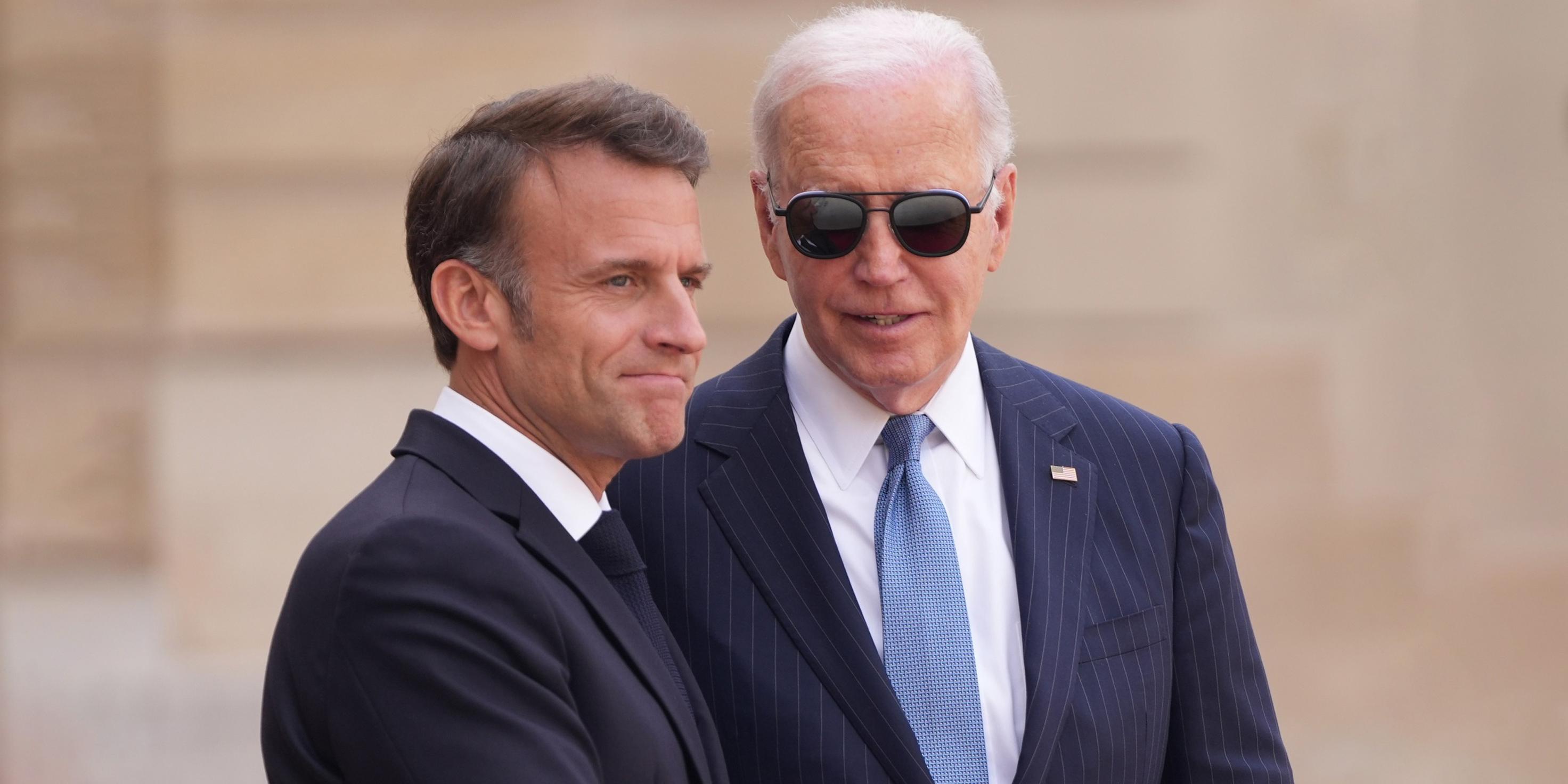 نتائج زيارة الرئيس الأمريكي "بايدن" إلى فرنسا